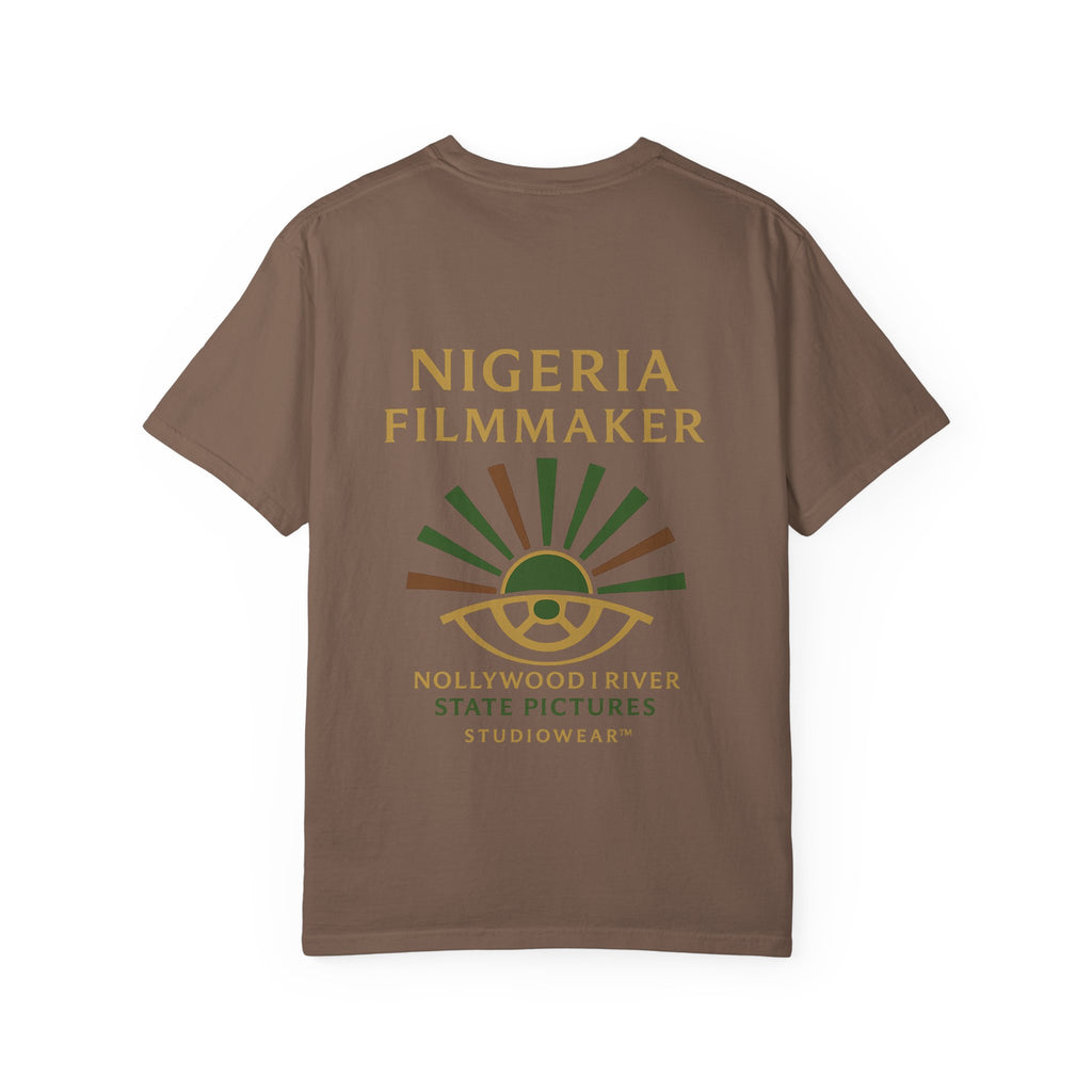 Nigeria Filmmaker T-Shirt — Nollywood River State Pictures Logo Tee