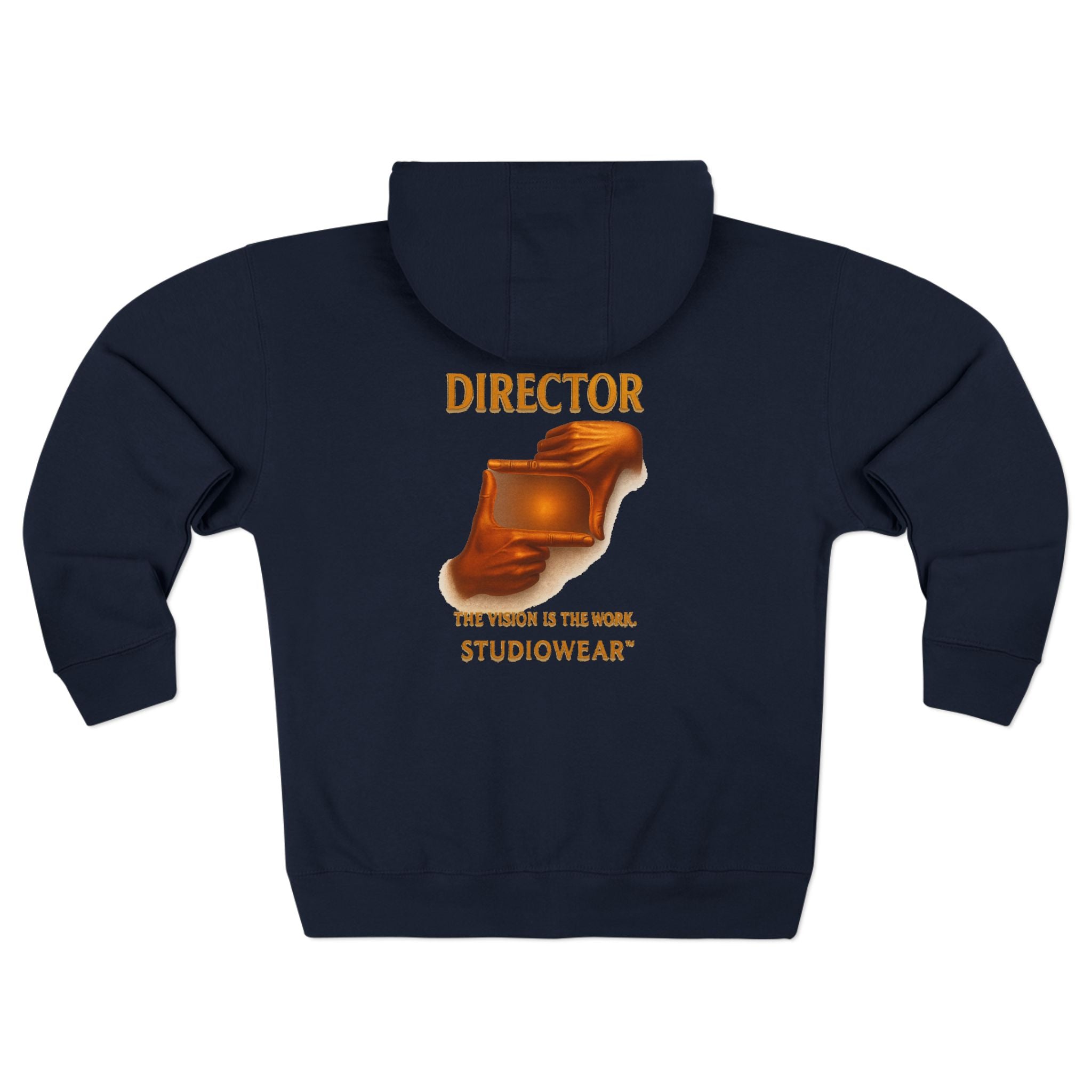 Director Zip Hoodie - 'The Vision Is The World' Filmmaker Studiowear