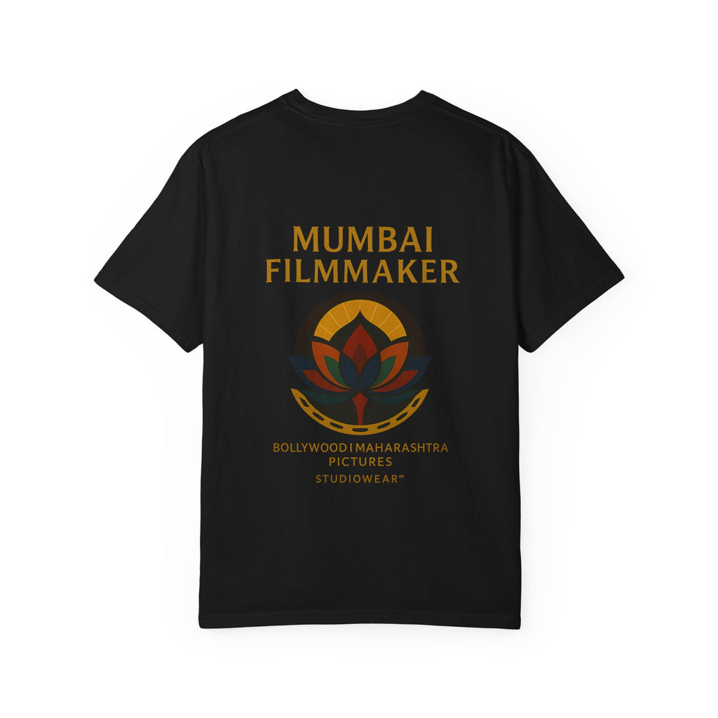 Mumbai Filmmaker T-Shirt — Lotus Logo Bollywood Studio Tee