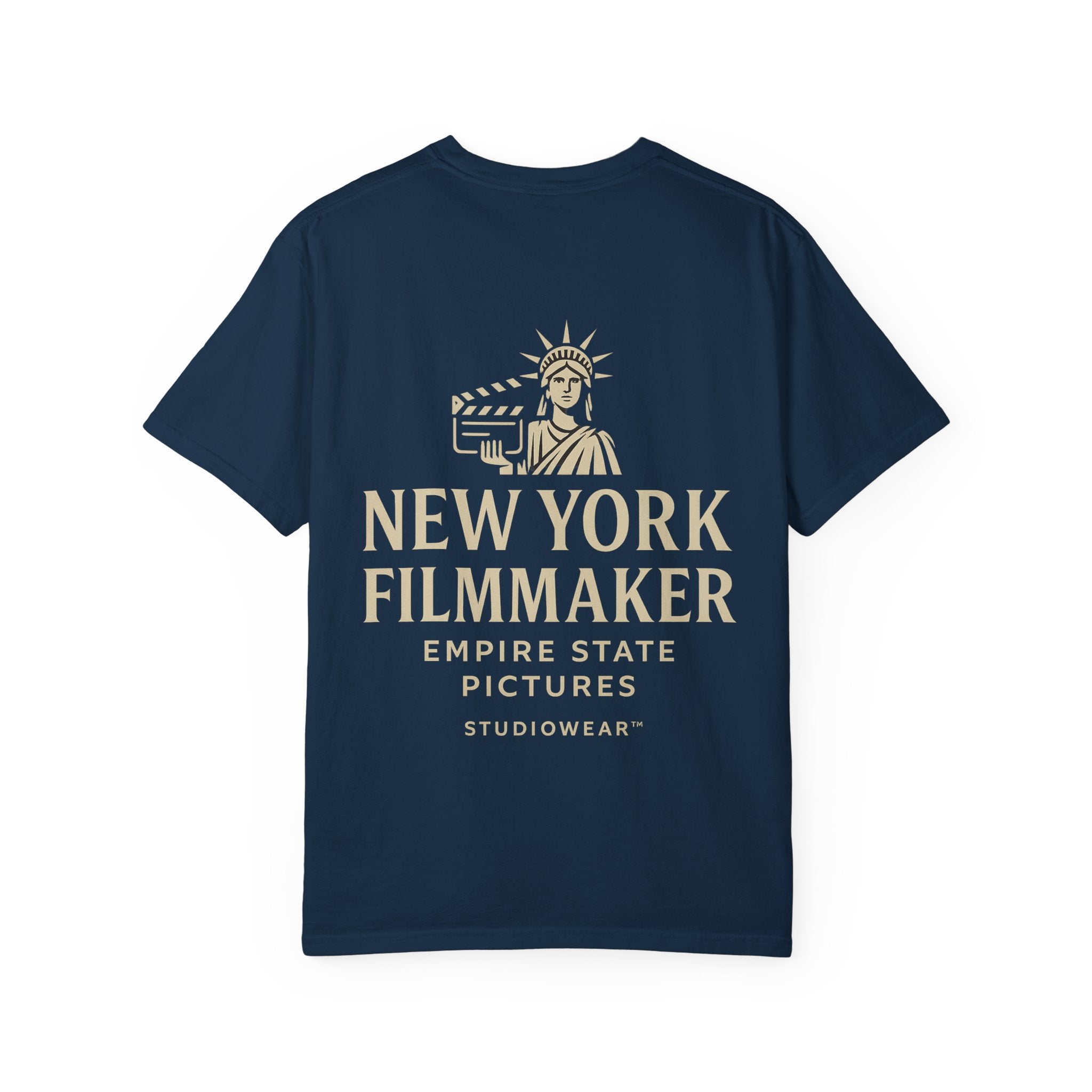 New York Filmmaker T-Shirt — Empire State Pictures Back Print