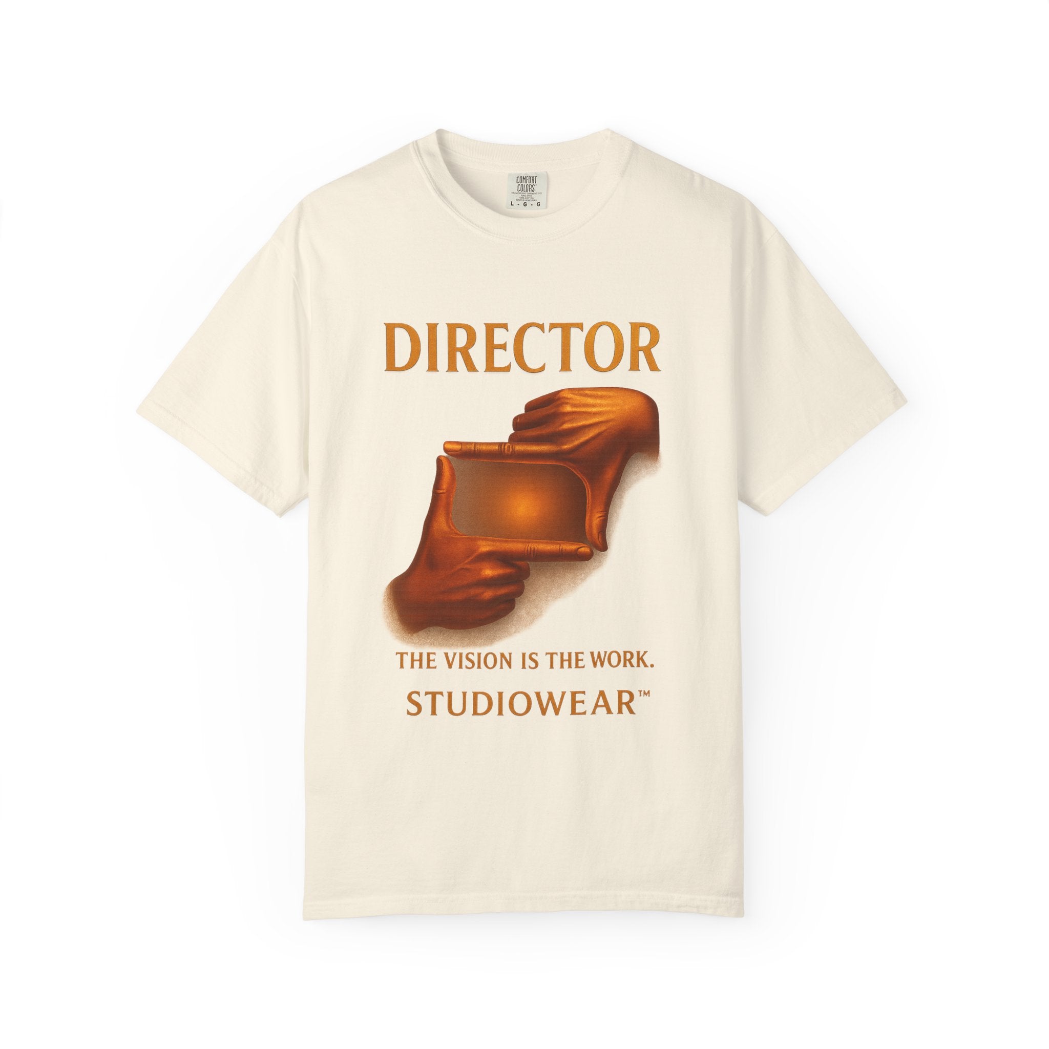 Director Studio T‑Shirt — "Director" Film Chair Graphic Tee