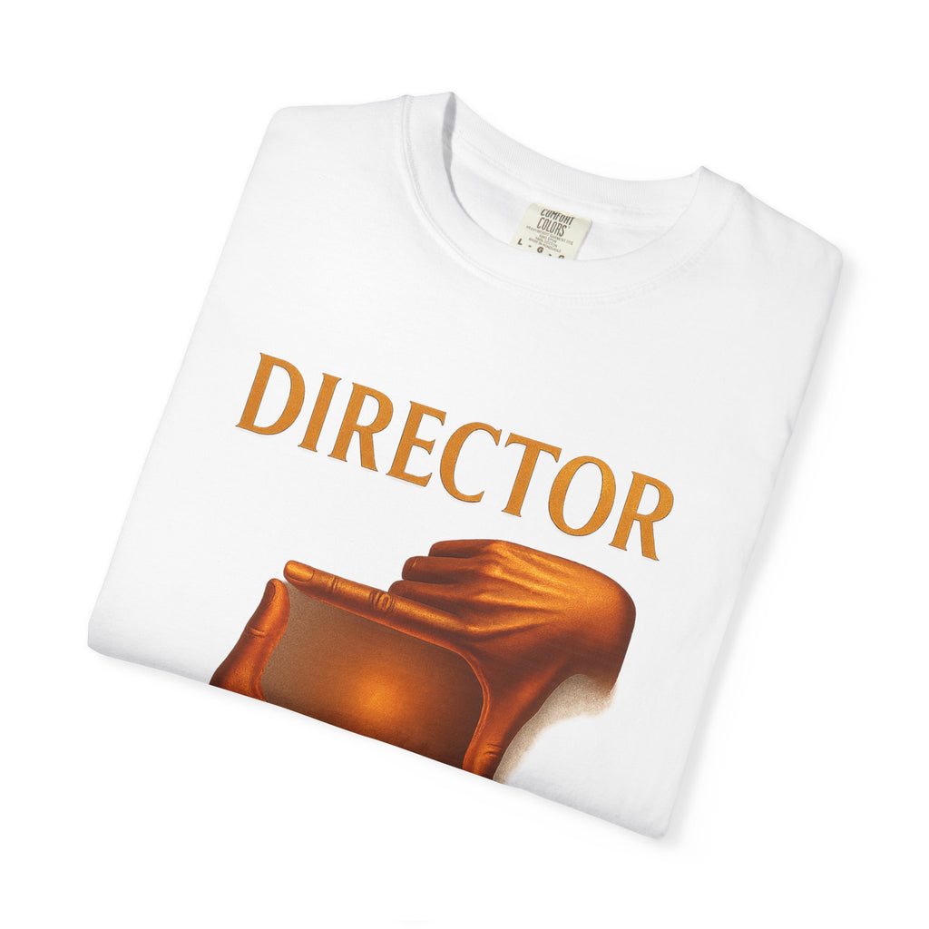 Director Studio T‑Shirt — "Director" Film Chair Graphic Tee