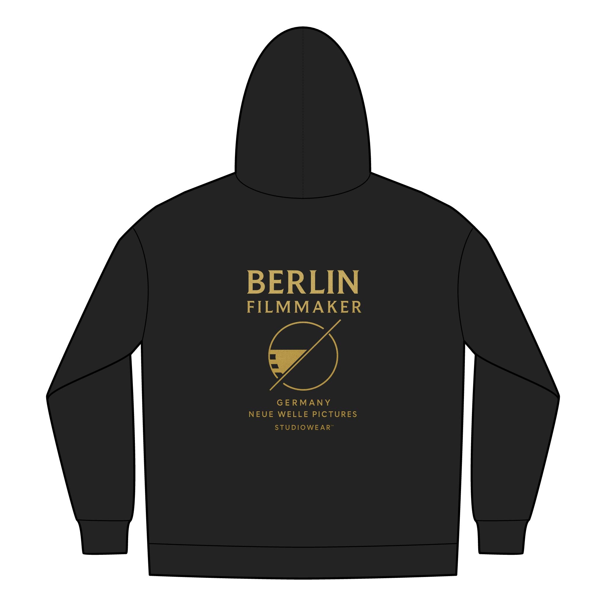 Berlin Filmmaker Full-Zip Hoodie - Stylish Unisex Apparel for Creatives