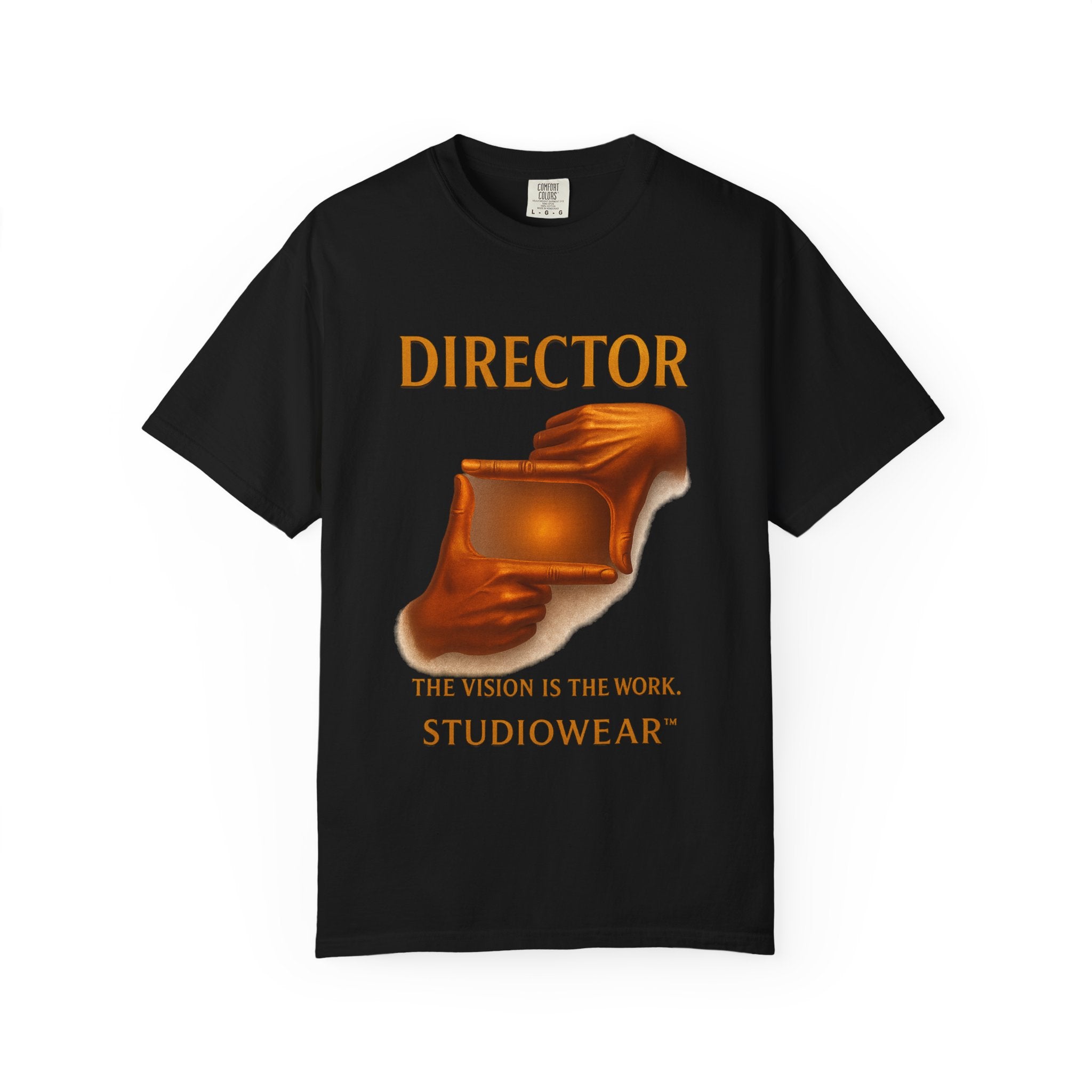 Director Studio T‑Shirt — "Director" Film Chair Graphic Tee