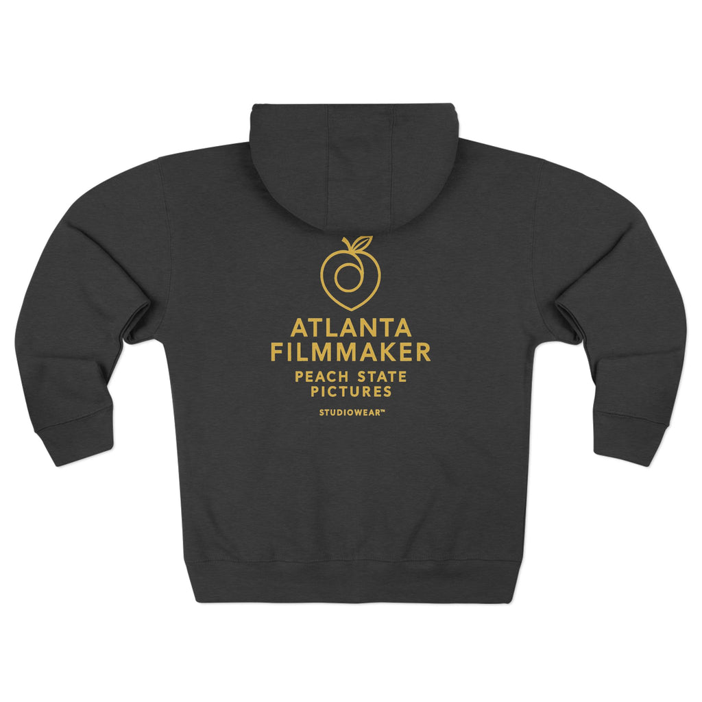 Atlanta Filmmaker Peach State Logo Zip Hoodie