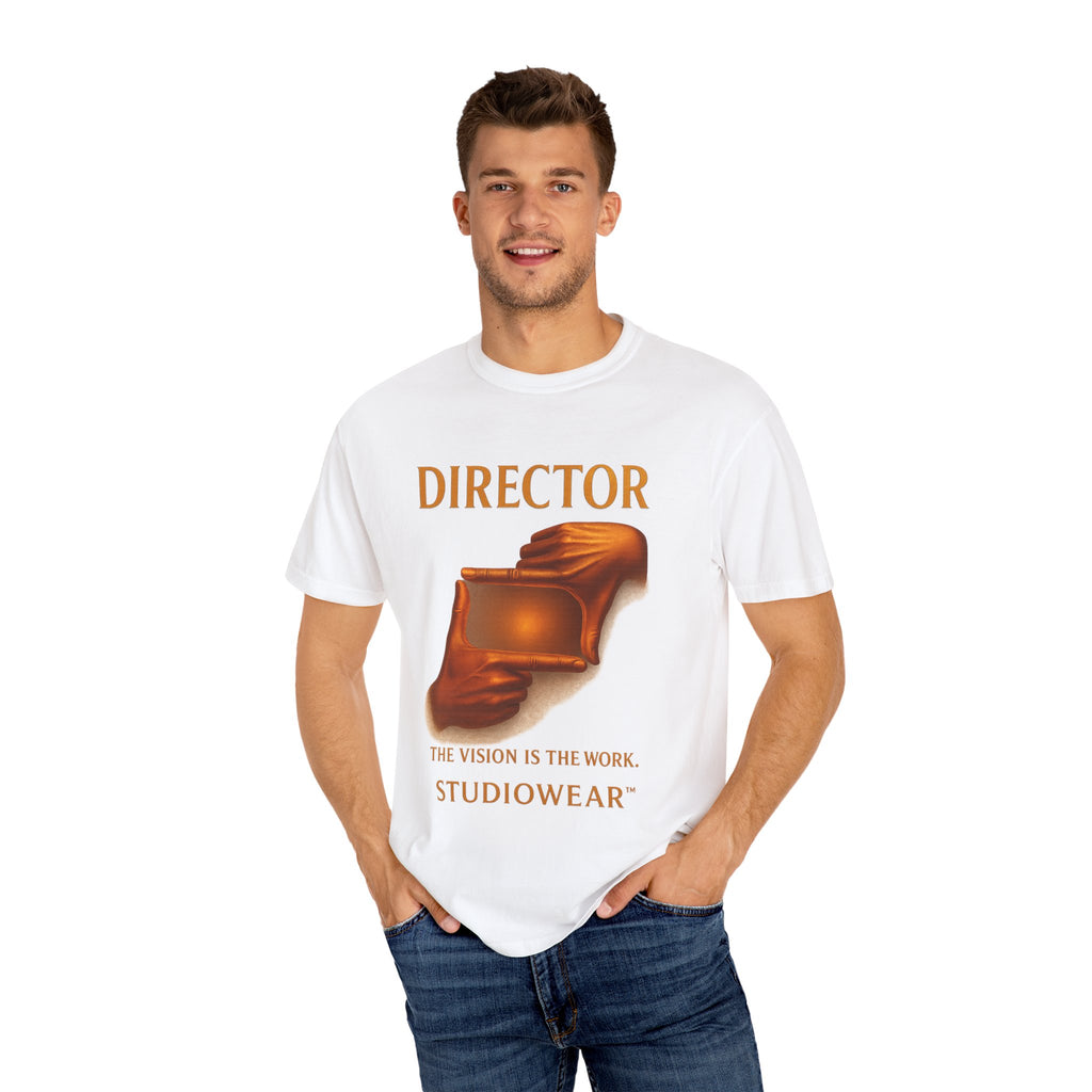 Director Studio T‑Shirt — "Director" Film Chair Graphic Tee