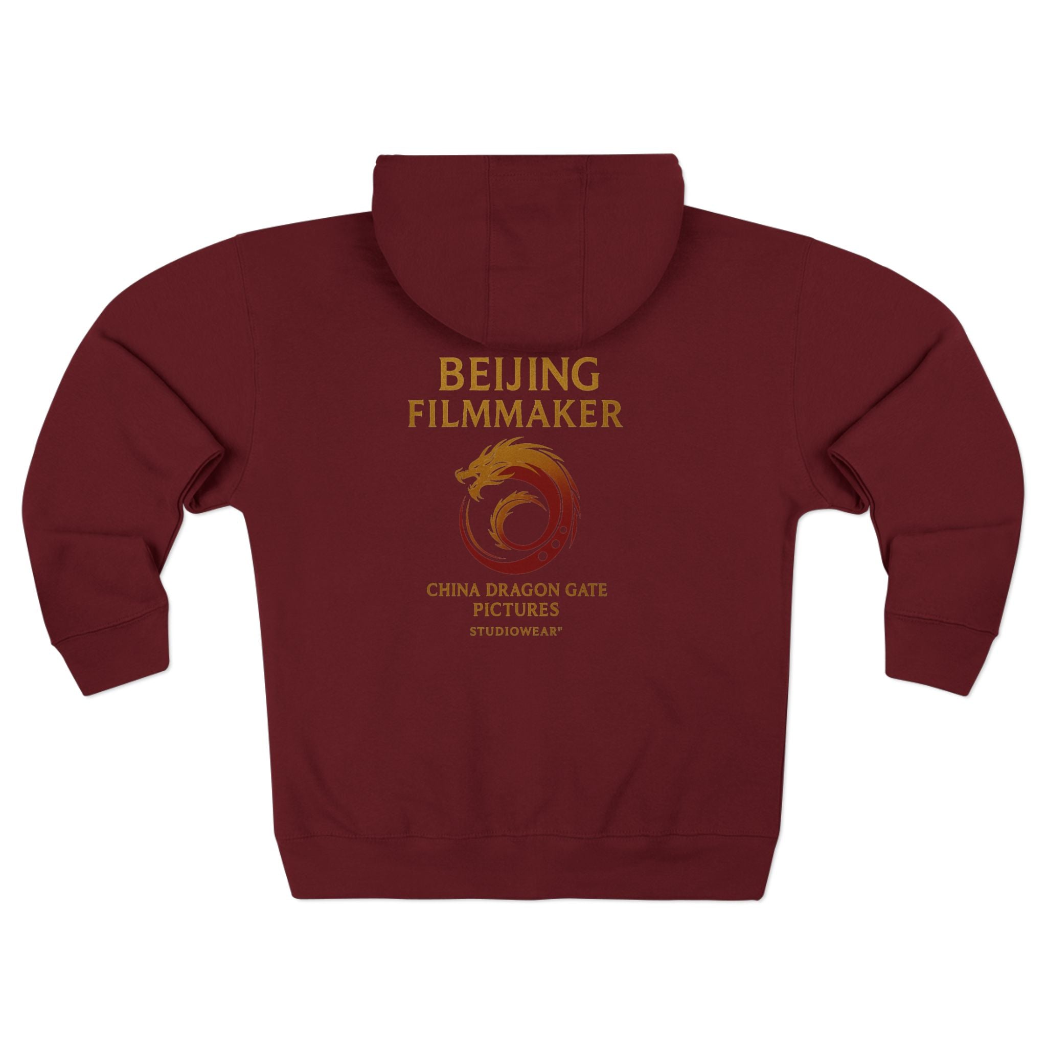 Beijing Filmmaker Zip Hoodie — China Dragon Gate Pictures Logo