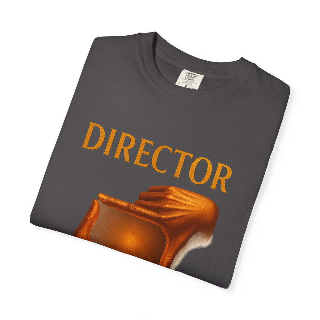 Director Studio T‑Shirt — "Director" Film Chair Graphic Tee