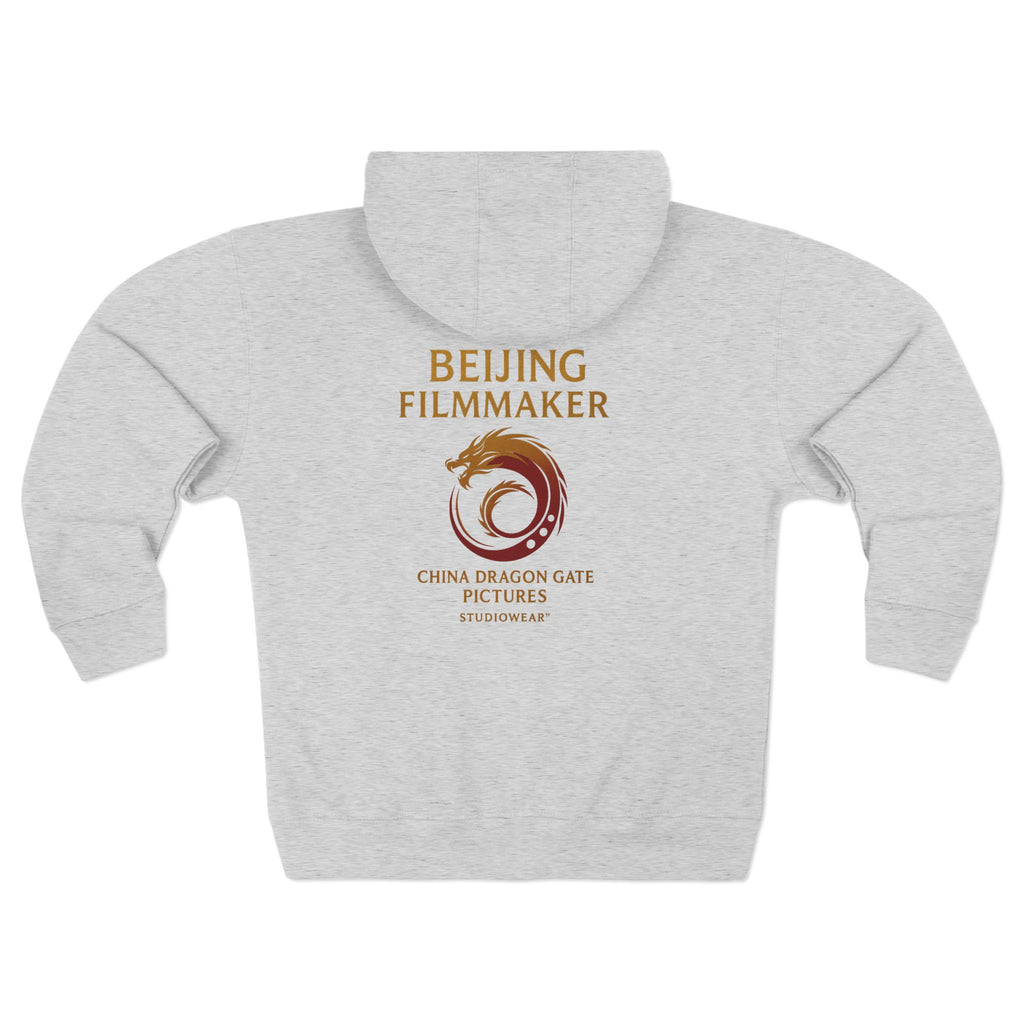 Beijing Filmmaker Zip Hoodie — China Dragon Gate Pictures Logo