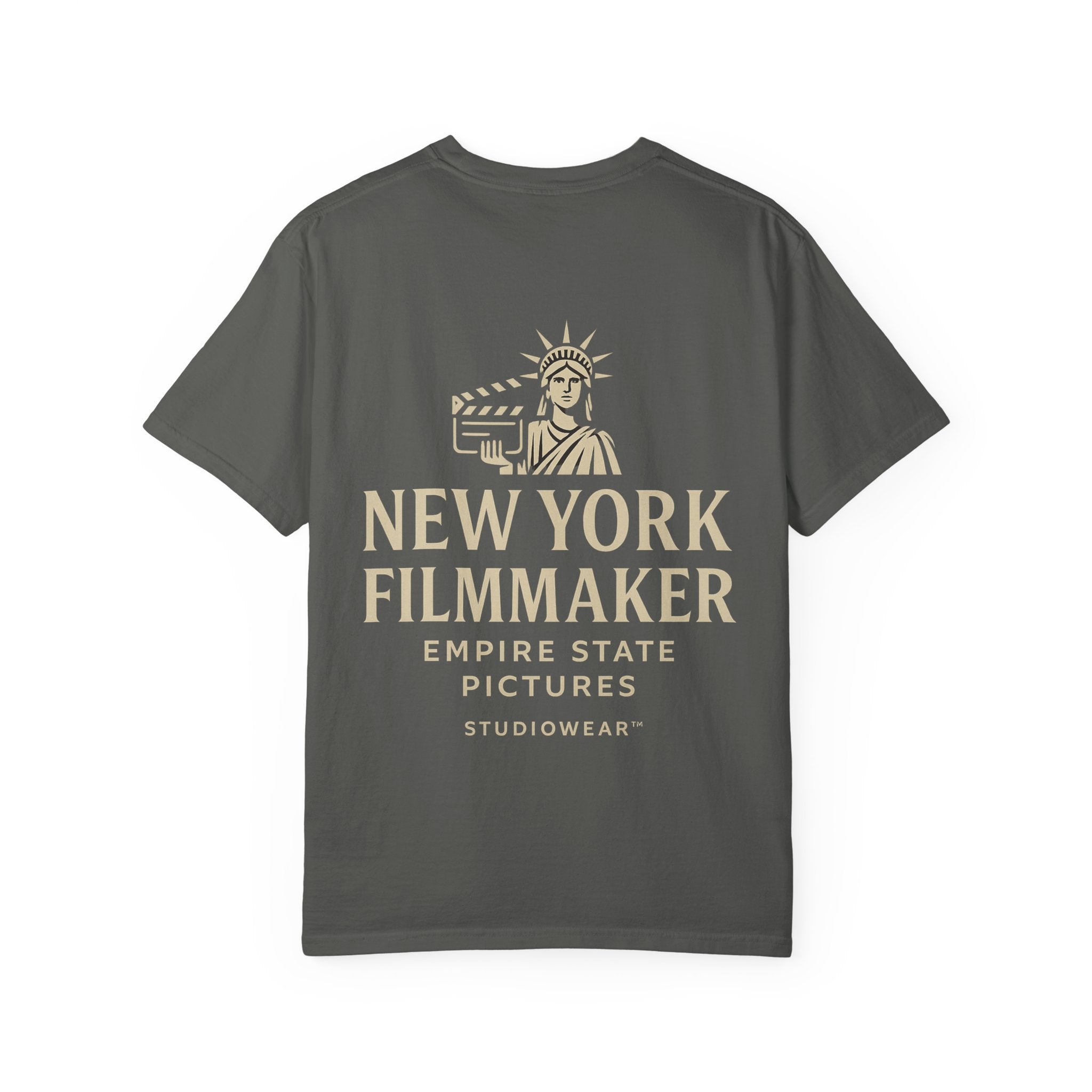 New York Filmmaker T-Shirt — Empire State Pictures Back Print