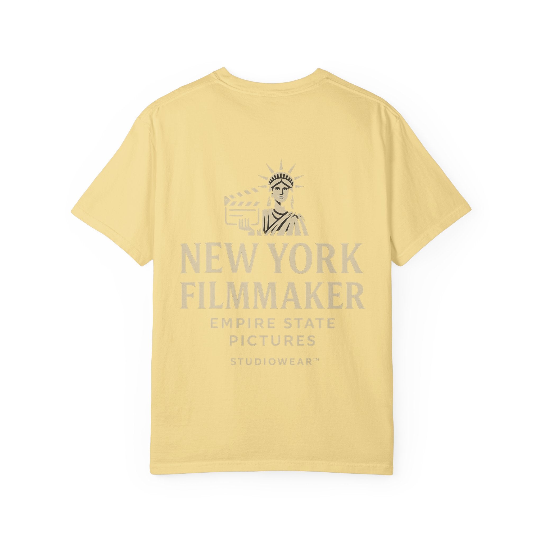 New York Filmmaker T-Shirt — Empire State Pictures Back Print
