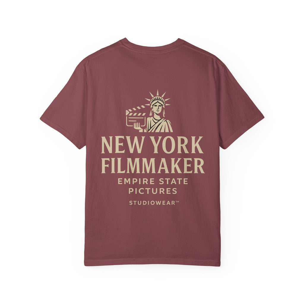 New York Filmmaker T-Shirt — Empire State Pictures Back Print