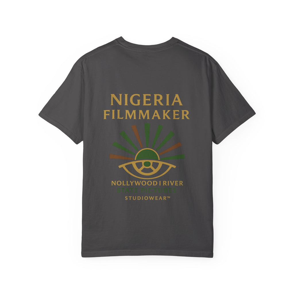 Nigeria Filmmaker T-Shirt — Nollywood River State Pictures Logo Tee
