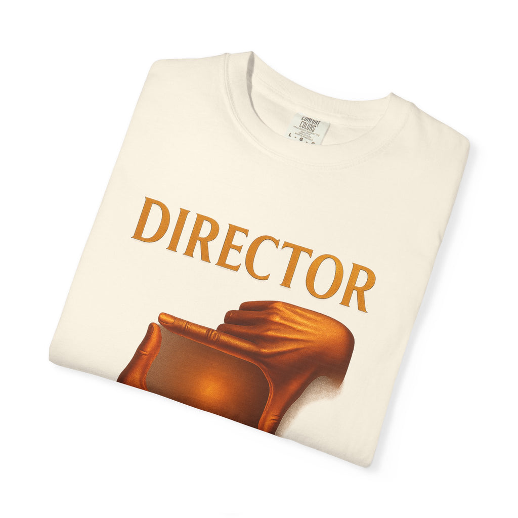 Director Studio T‑Shirt — "Director" Film Chair Graphic Tee
