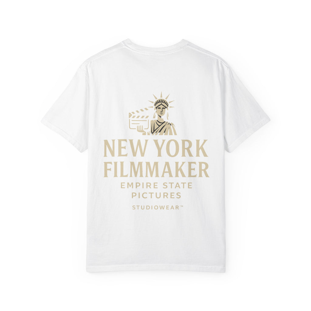 New York Filmmaker T-Shirt — Empire State Pictures Back Print