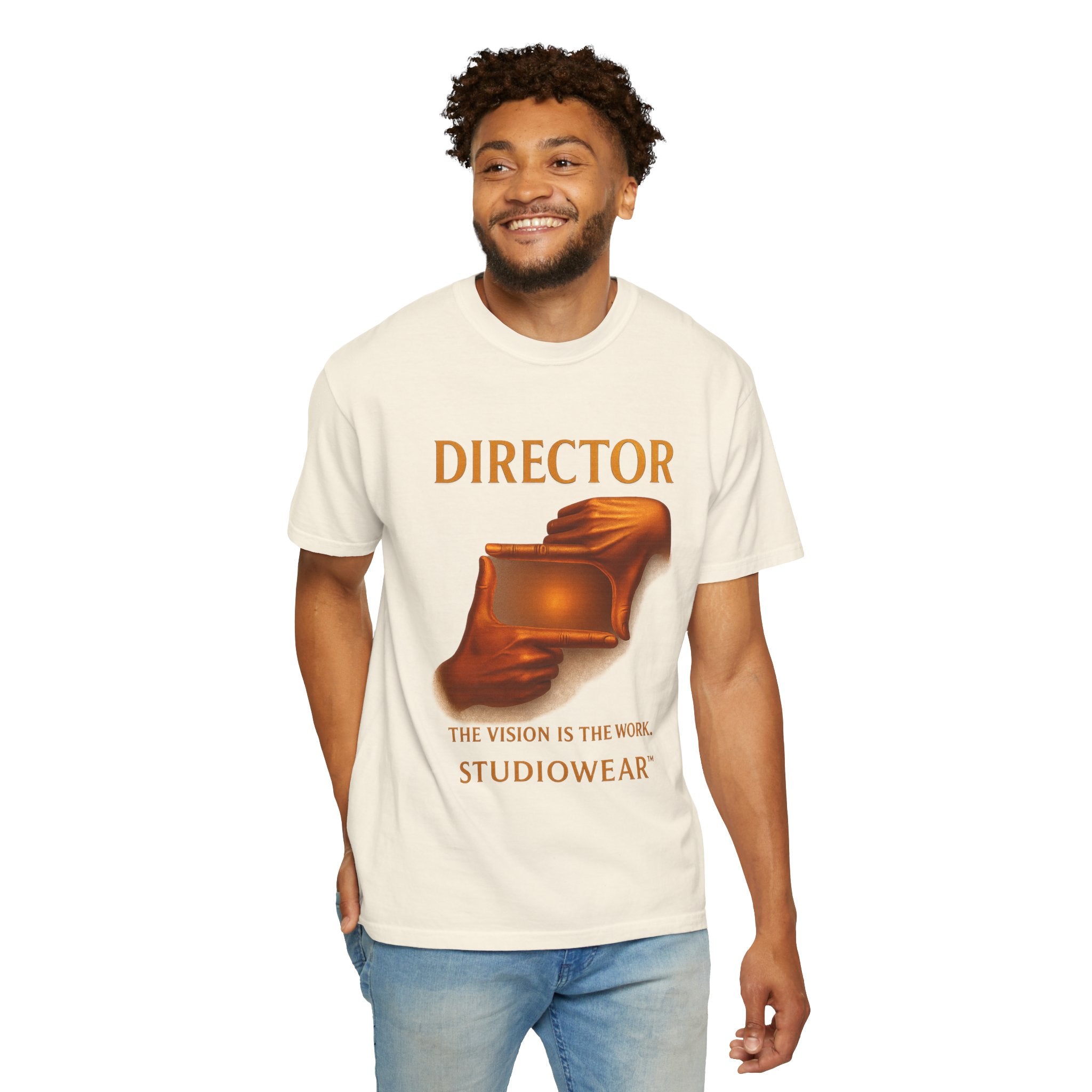 Director Studio T‑Shirt — "Director" Film Chair Graphic Tee