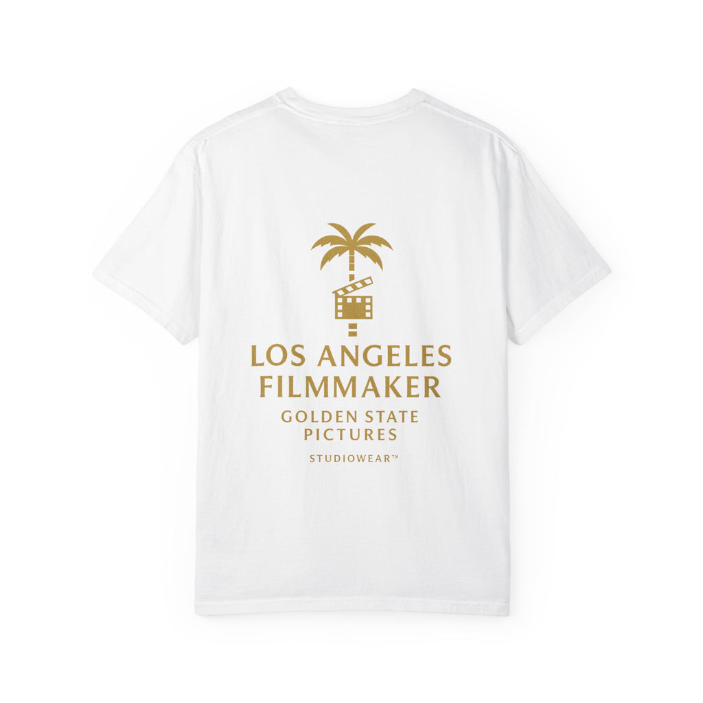 Los Angeles Filmmaker T-Shirt — Golden State Pictures Vintage Palm Film Logo