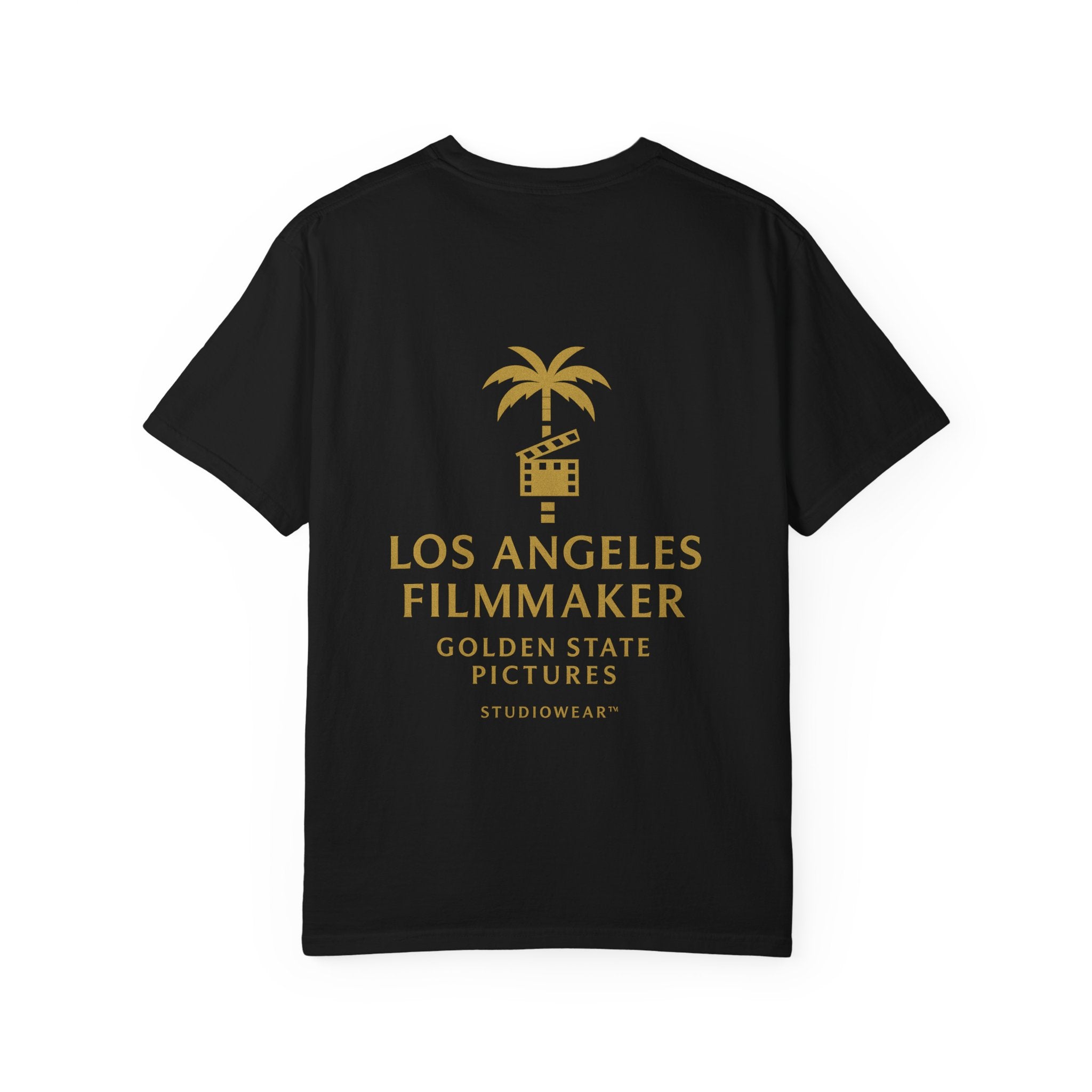 Los Angeles Filmmaker T-Shirt — Golden State Pictures Vintage Palm Film Logo