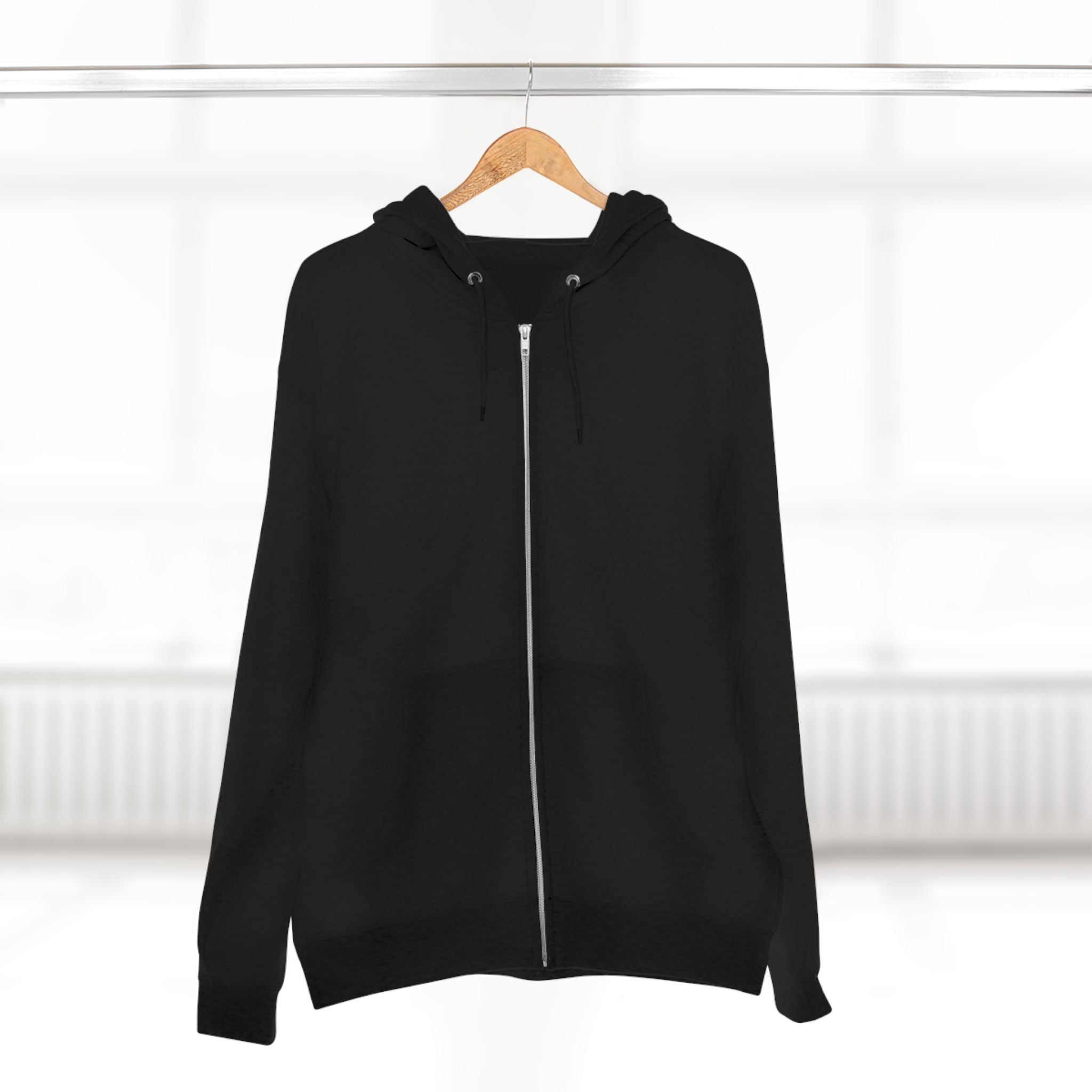 Paris Filmmaker Zip Hoodie — Nouvelle Vague Cinematique Back Print