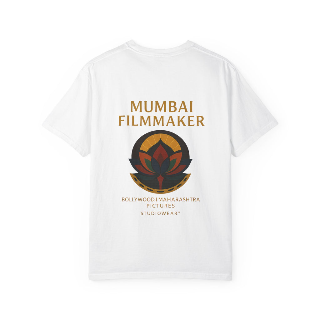Mumbai Filmmaker T-Shirt — Lotus Logo Bollywood Studio Tee