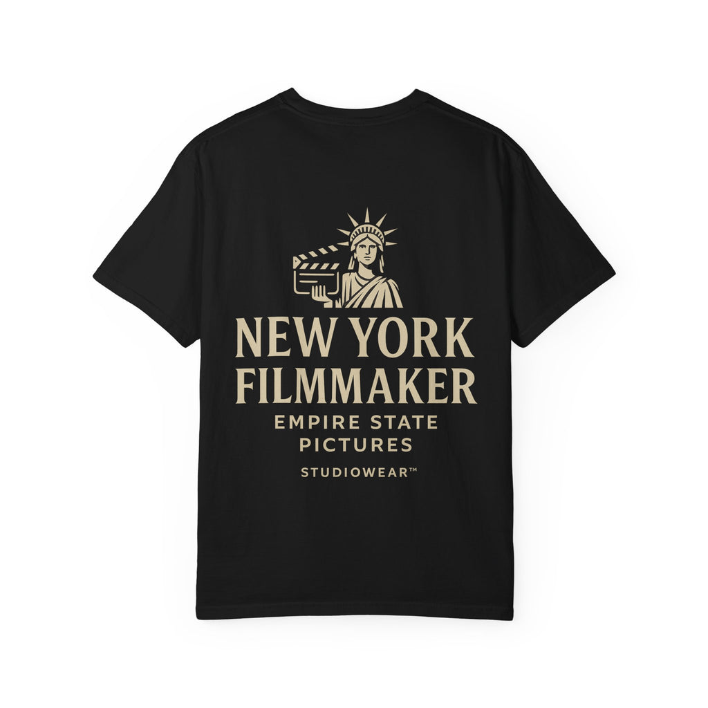 New York Filmmaker T-Shirt — Empire State Pictures Back Print