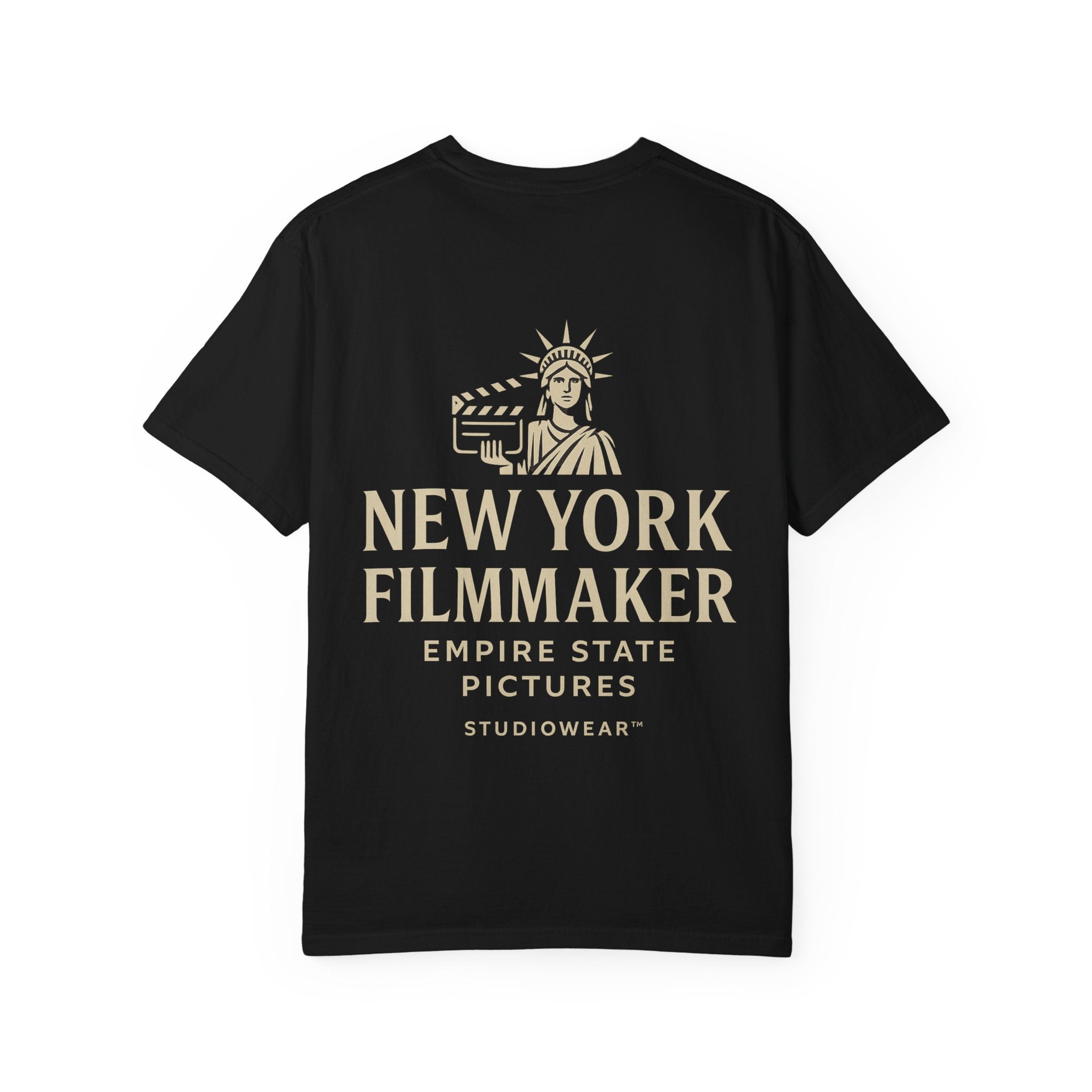 New York Filmmaker T-Shirt — Empire State Pictures Back Print