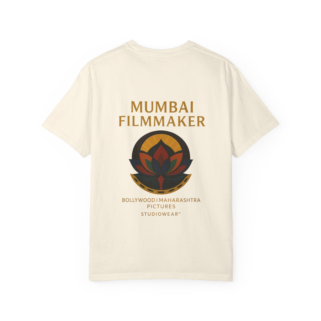 Mumbai Filmmaker T-Shirt — Lotus Logo Bollywood Studio Tee
