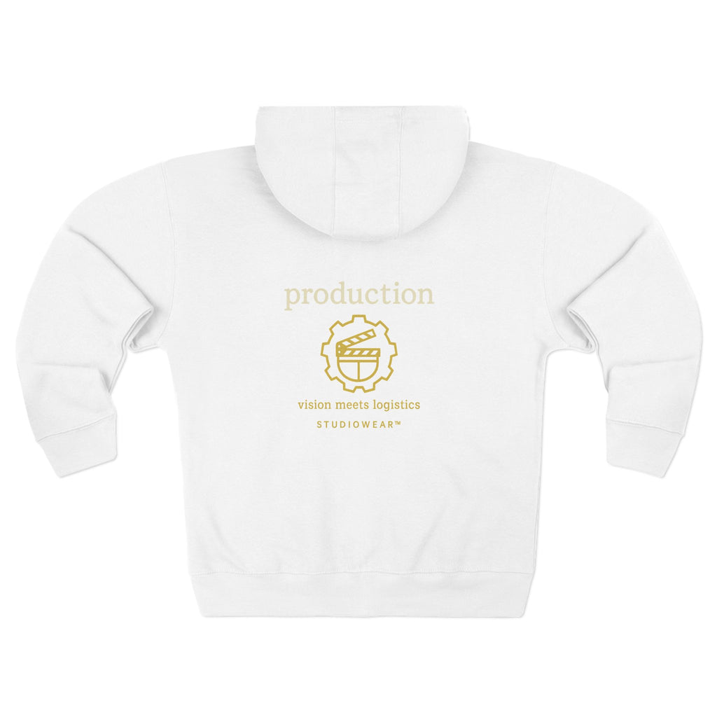 Production Crew Zip Hoodie — Film Set Crew Jacket