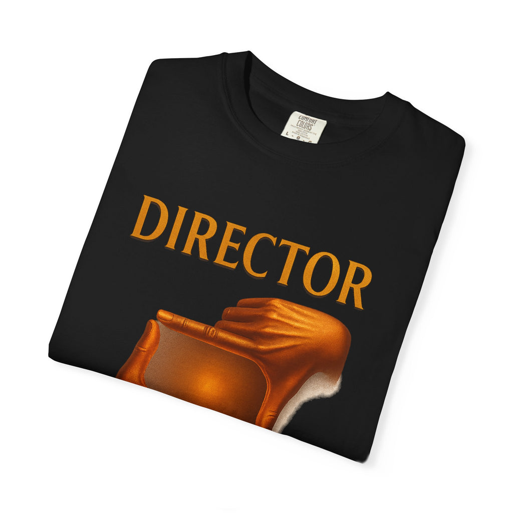 Director Studio T‑Shirt — "Director" Film Chair Graphic Tee
