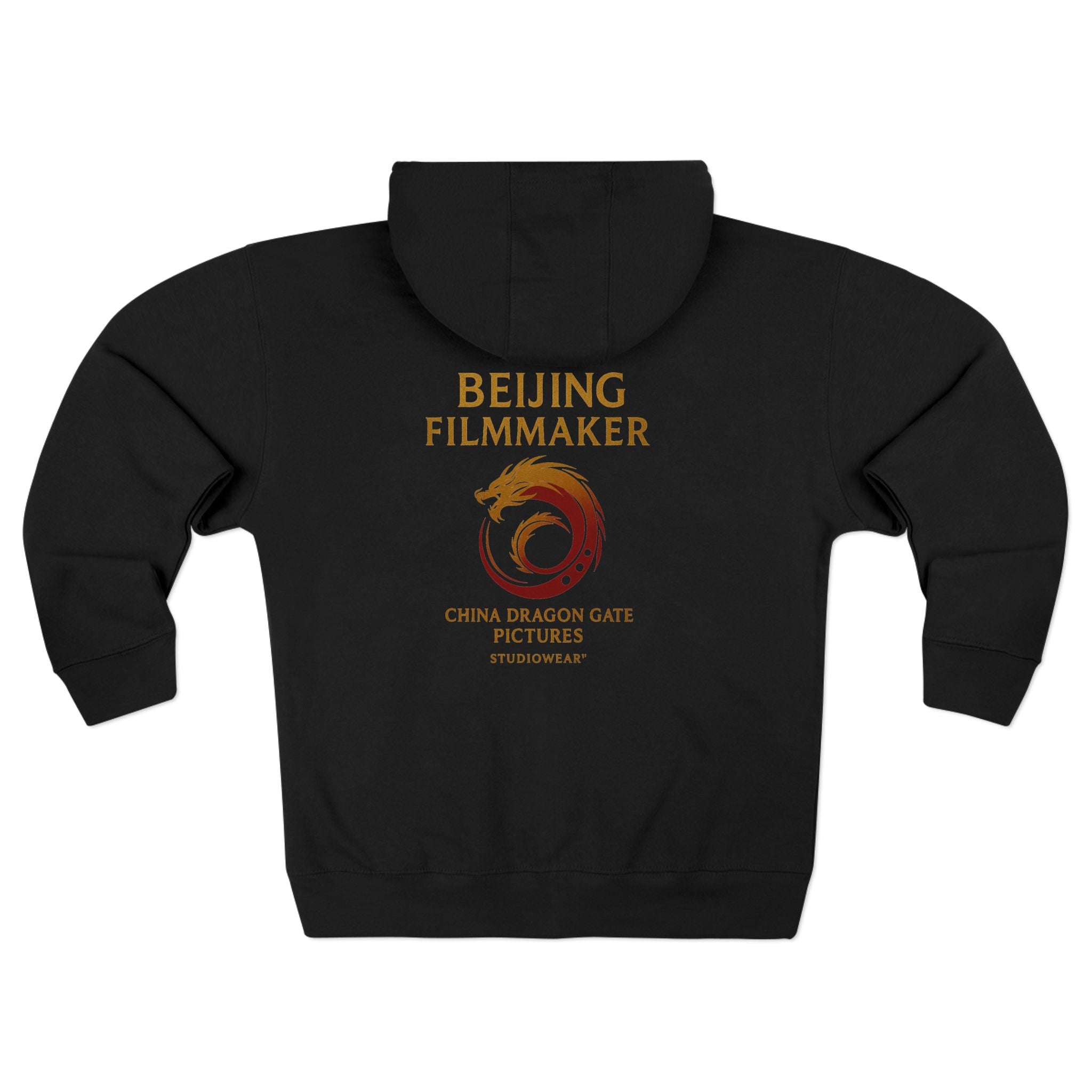 Beijing Filmmaker Zip Hoodie — China Dragon Gate Pictures Logo