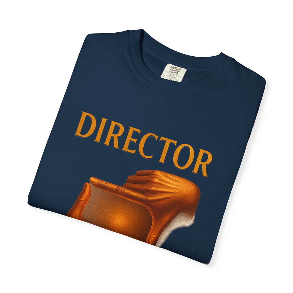 Director Studio T‑Shirt — "Director" Film Chair Graphic Tee