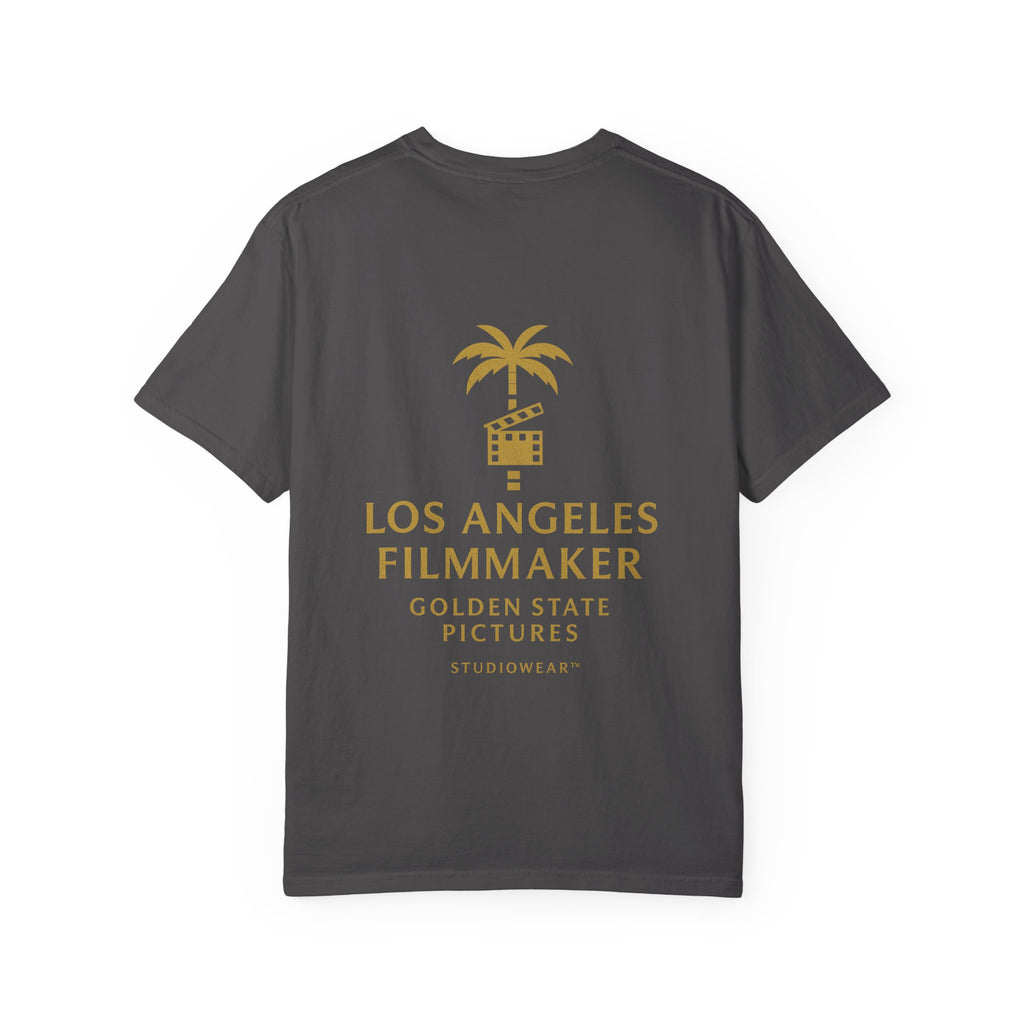 Los Angeles Filmmaker T-Shirt — Golden State Pictures Vintage Palm Film Logo