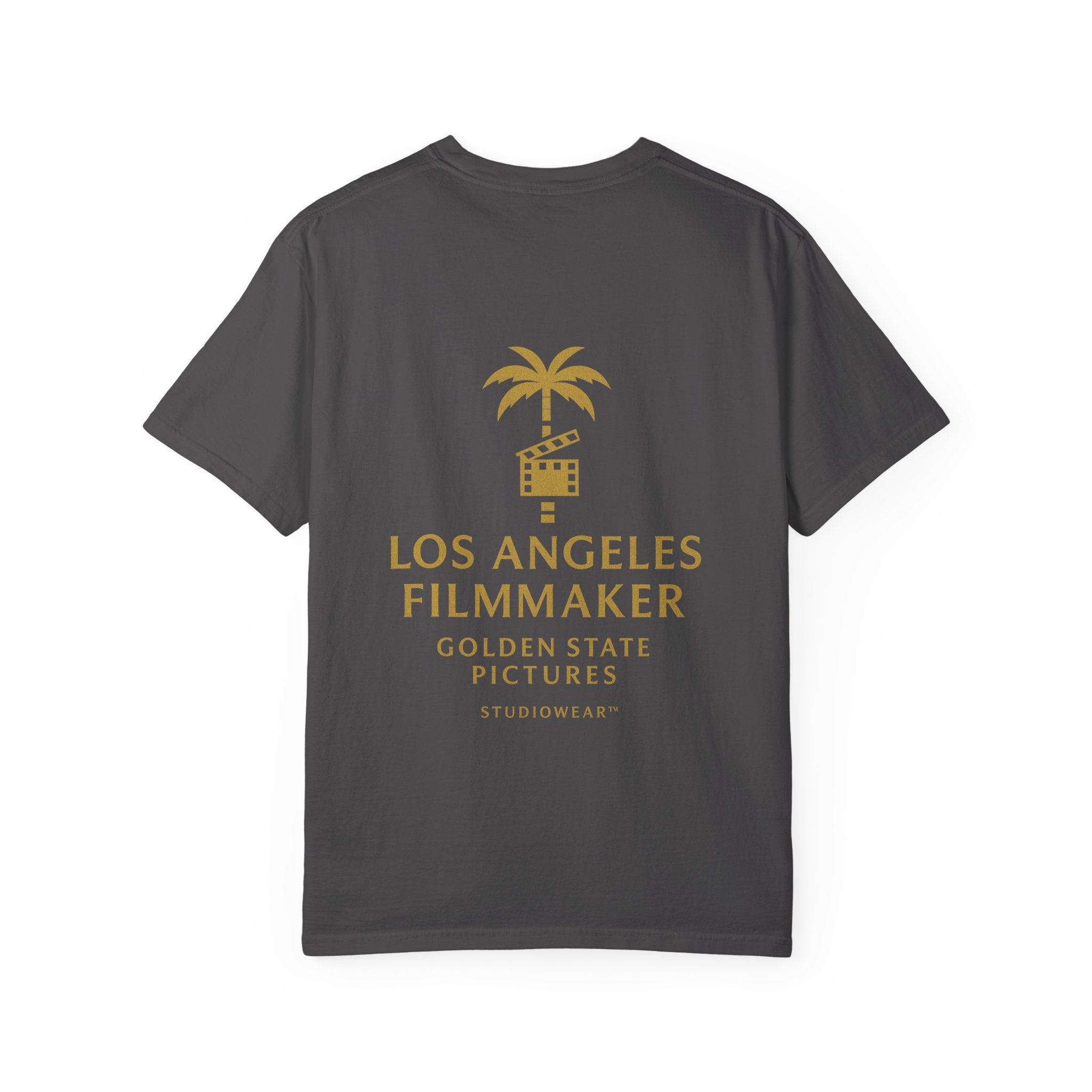 Los Angeles Filmmaker T-Shirt — Golden State Pictures Vintage Palm Film Logo
