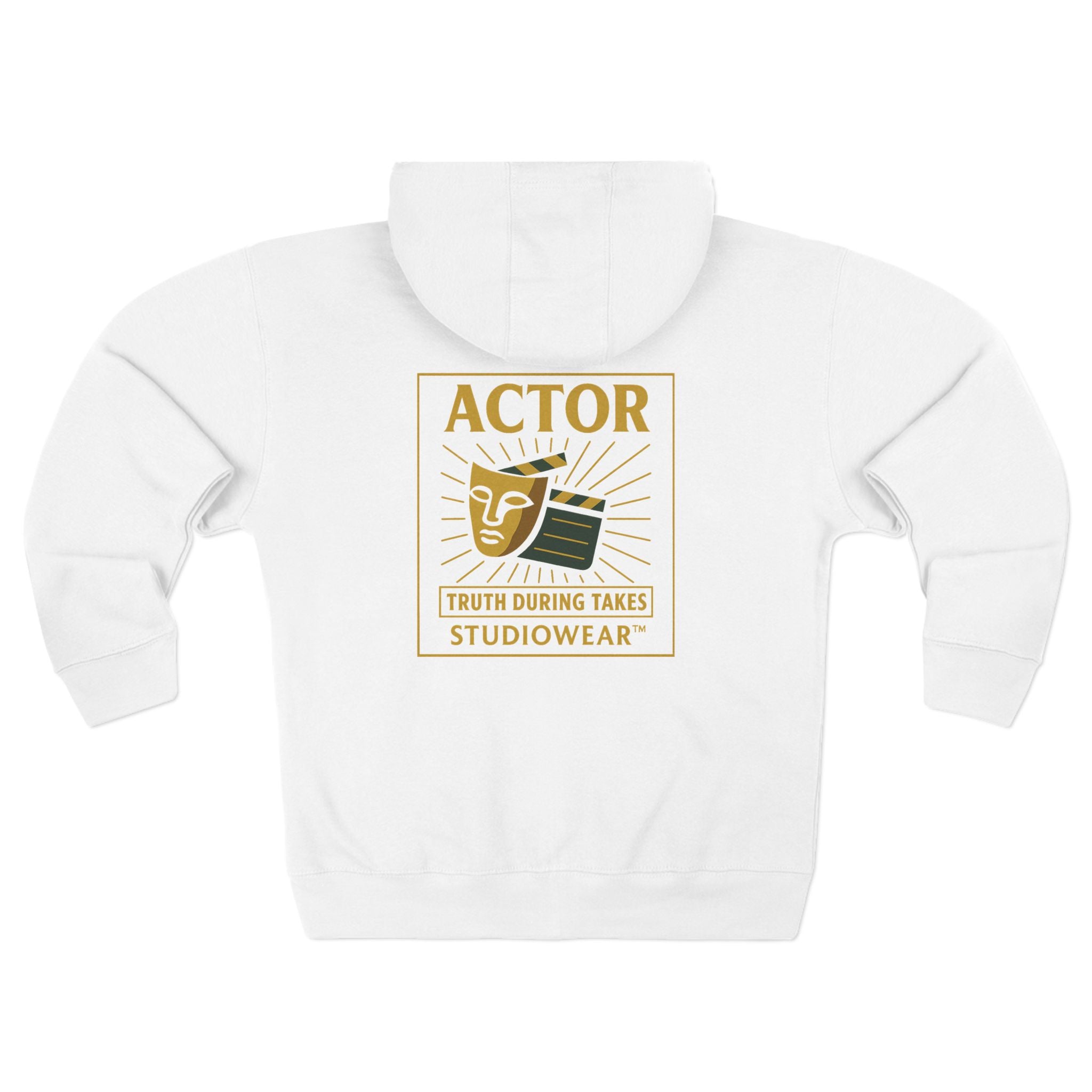 Actor Zip Hoodie – 'Actor: Truth During Takes' Studiowear Pullover