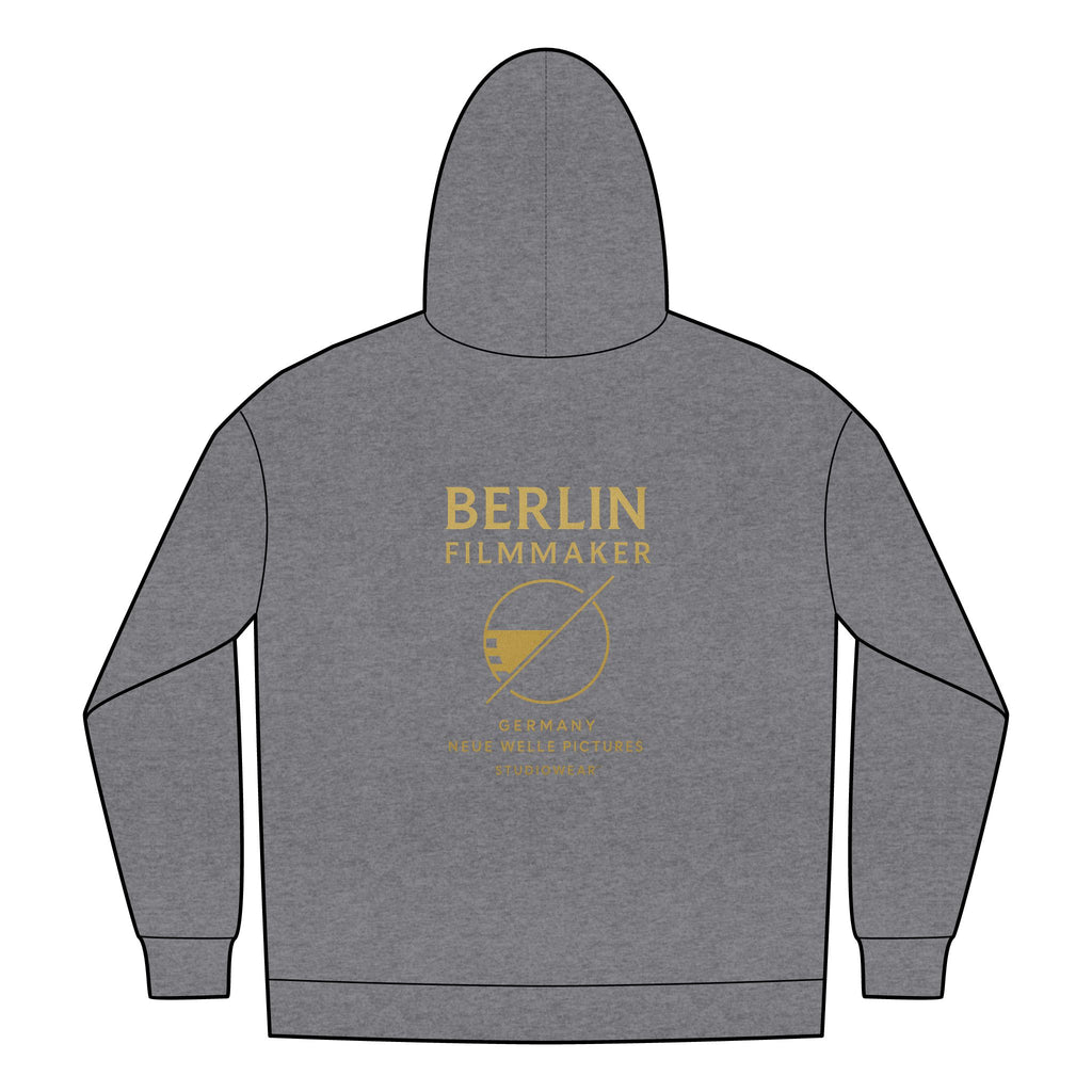 Berlin Filmmaker Full-Zip Hoodie - Stylish Unisex Apparel for Creatives